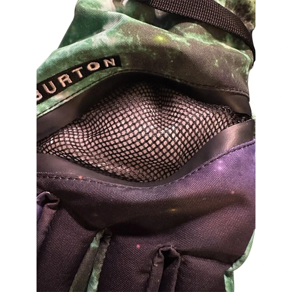 Burton Vent Kids Gloves painted planets Youth Skiing Size large